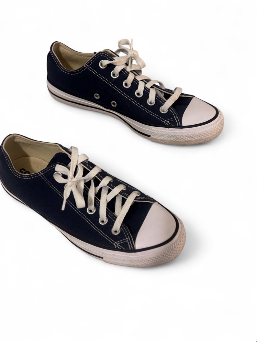 Navy Blue men’s converse sneakers